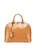 Louis Vuitton Pre-Owned 2012 Monogram Vernis Alma PM satchel - Brown