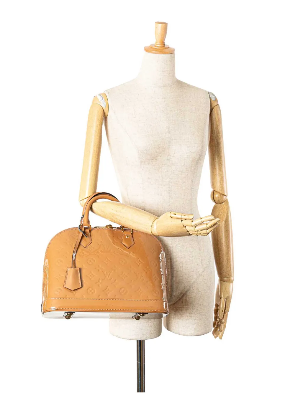 Louis Vuitton Pre-Owned 2012 Monogram Vernis Alma PM satchel | Pre-Owned | Image 2