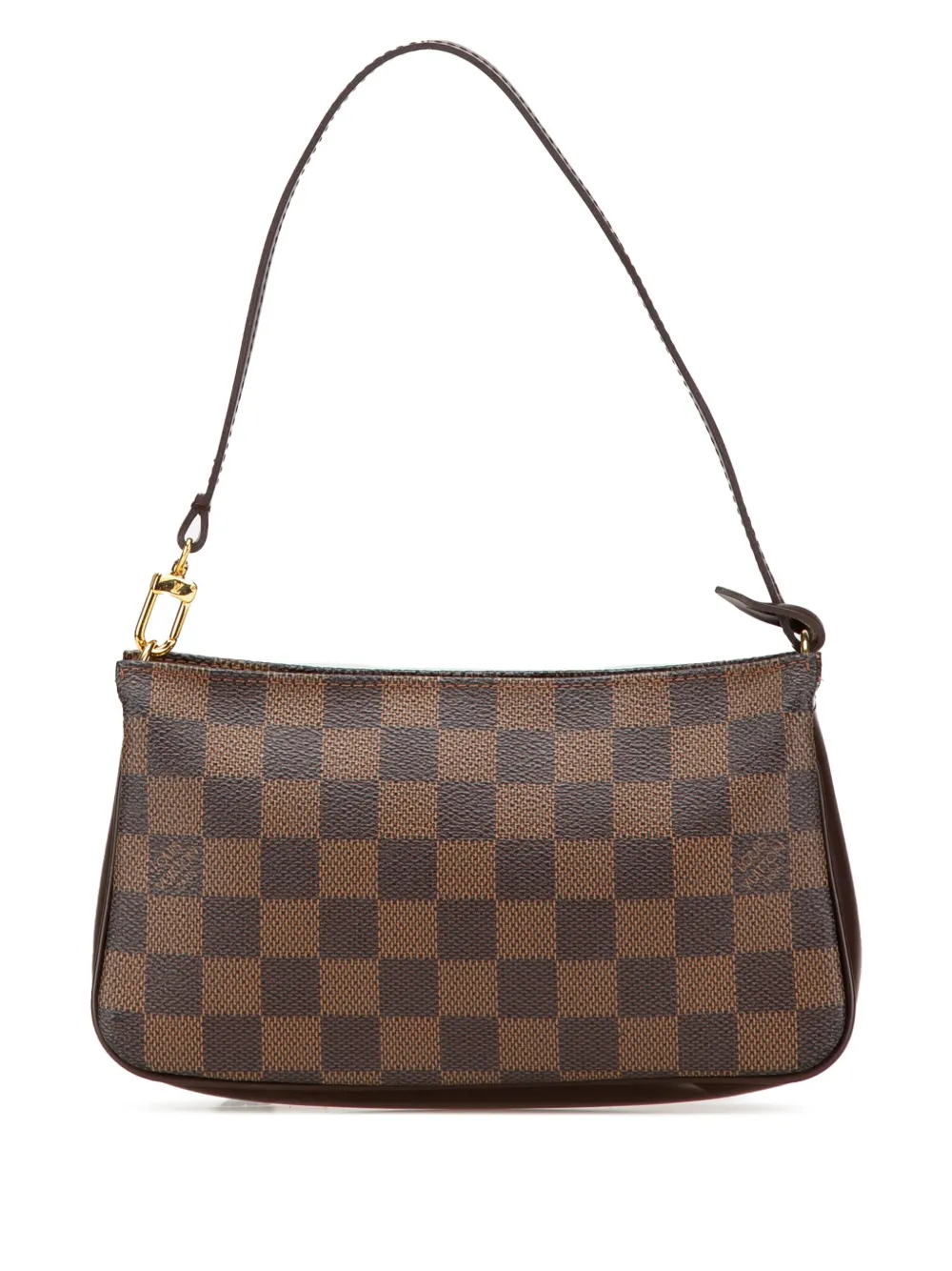 Pre-owned Louis Vuitton 2005 Damier Ebene Navona Shoulder Bag
