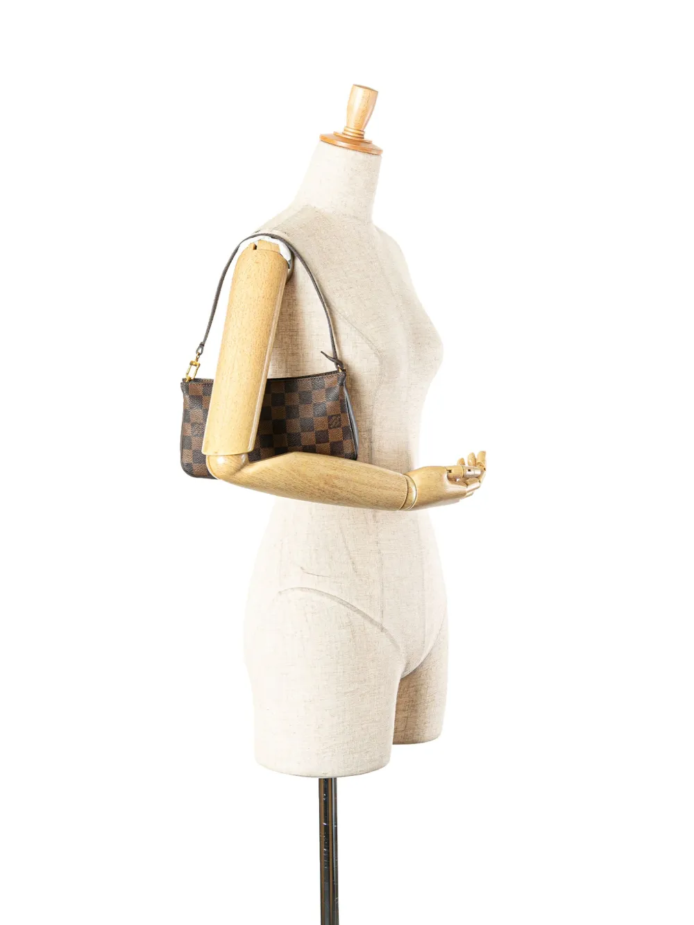 Louis Vuitton Pre-Owned 2005 Damier Ebene Navona shoulder bag | Pre-Owned | Image 2