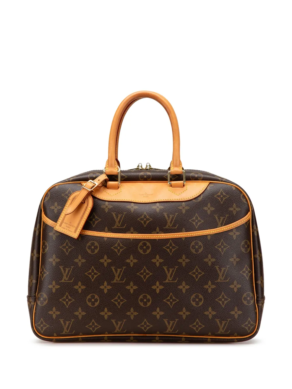Louis Vuitton Pre-Owned 2003 モノグラム ドーヴィル ハンドバッグ - ブラウン Louis Vuitton Pre-Owned 2003 モノグラム ドーヴィル ハンドバッグ - ブラウン
