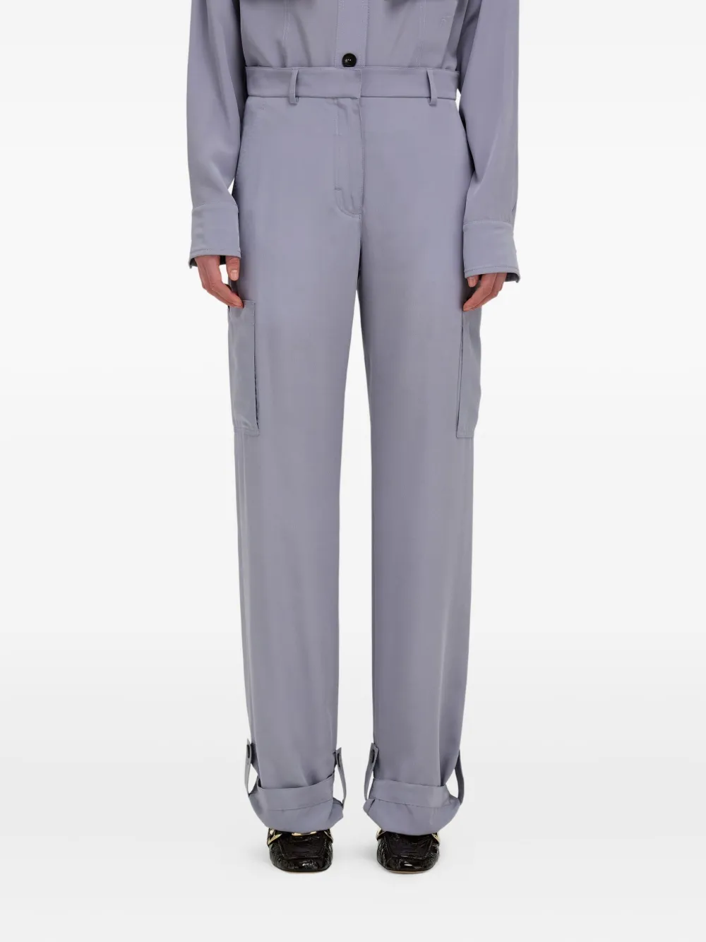 Ferragamo cargo pocket cuffed trousers | Image 1