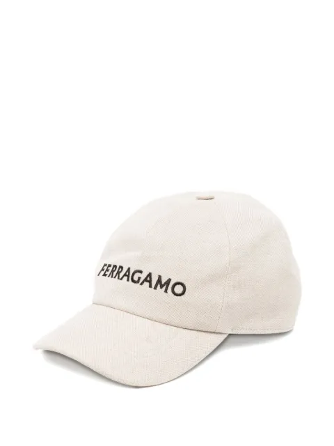 Ferragamo embroidered-logo baseball cap