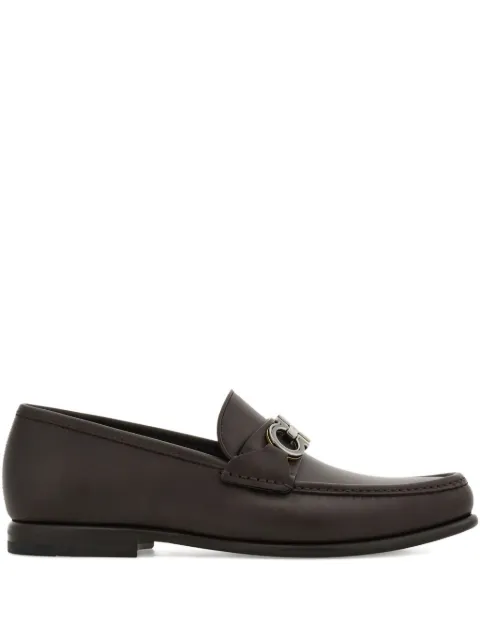 Ferragamo Gancini-buckle loafers