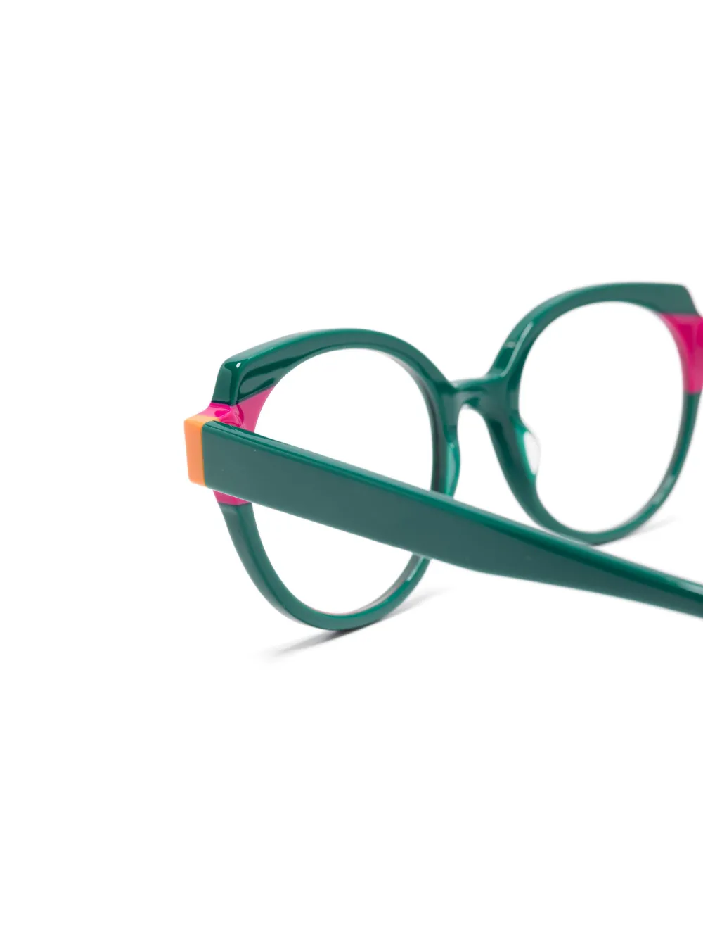 Etnia Barcelona Bril met rond montuur Groen