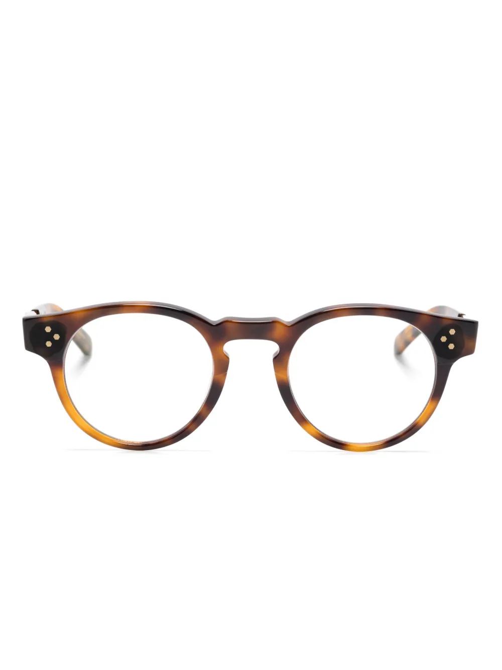 MR. LEIGHT Kennedy round-frame glasses | Brown | Image 1