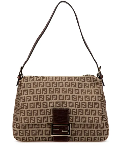 Fendi Pre-Owned 2000-2010 Zucchino Canvas Mamma Forever shoulder bag