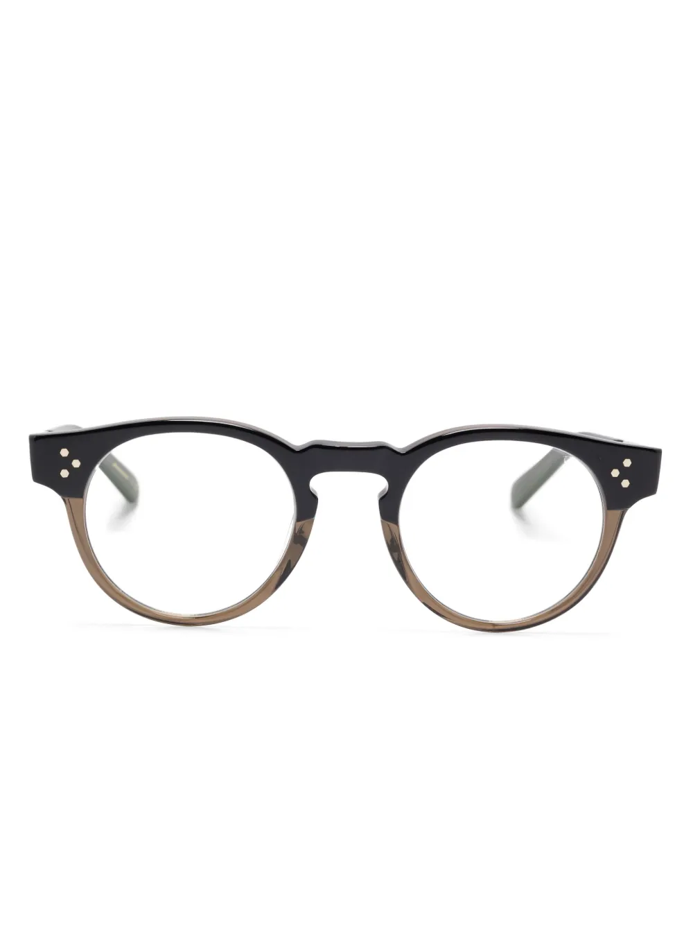 MR. LEIGHT Kennedy round-frame glasses | Black | Image 1