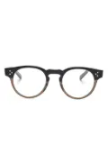 MR. LEIGHT Kennedy round-frame glasses - Black