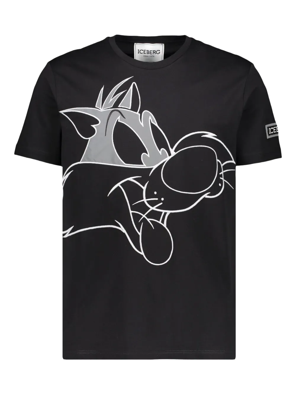 Iceberg cotton T-shirt | Black | Image 1