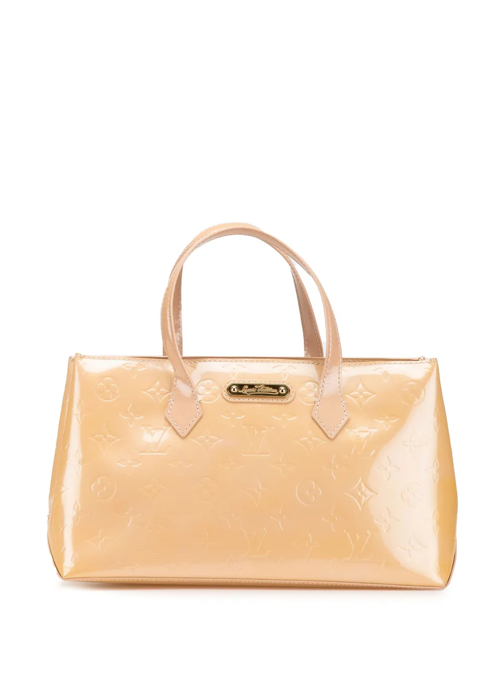 Louis Vuitton Pre-Owned 2005 モノグラム ヴェルニ ウィルシャー PM ハンドバッグ - ブラウン Louis Vuitton Pre-Owned 2005 モノグラム ヴェルニ ウィルシャー PM ハンドバッグ - ブラウン