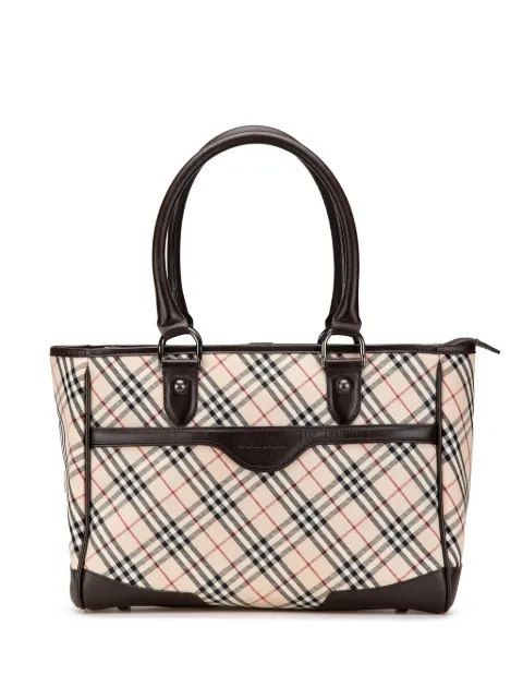 Burberry Pre-Owned 2000-2017 Nova Check Canvas tote bag