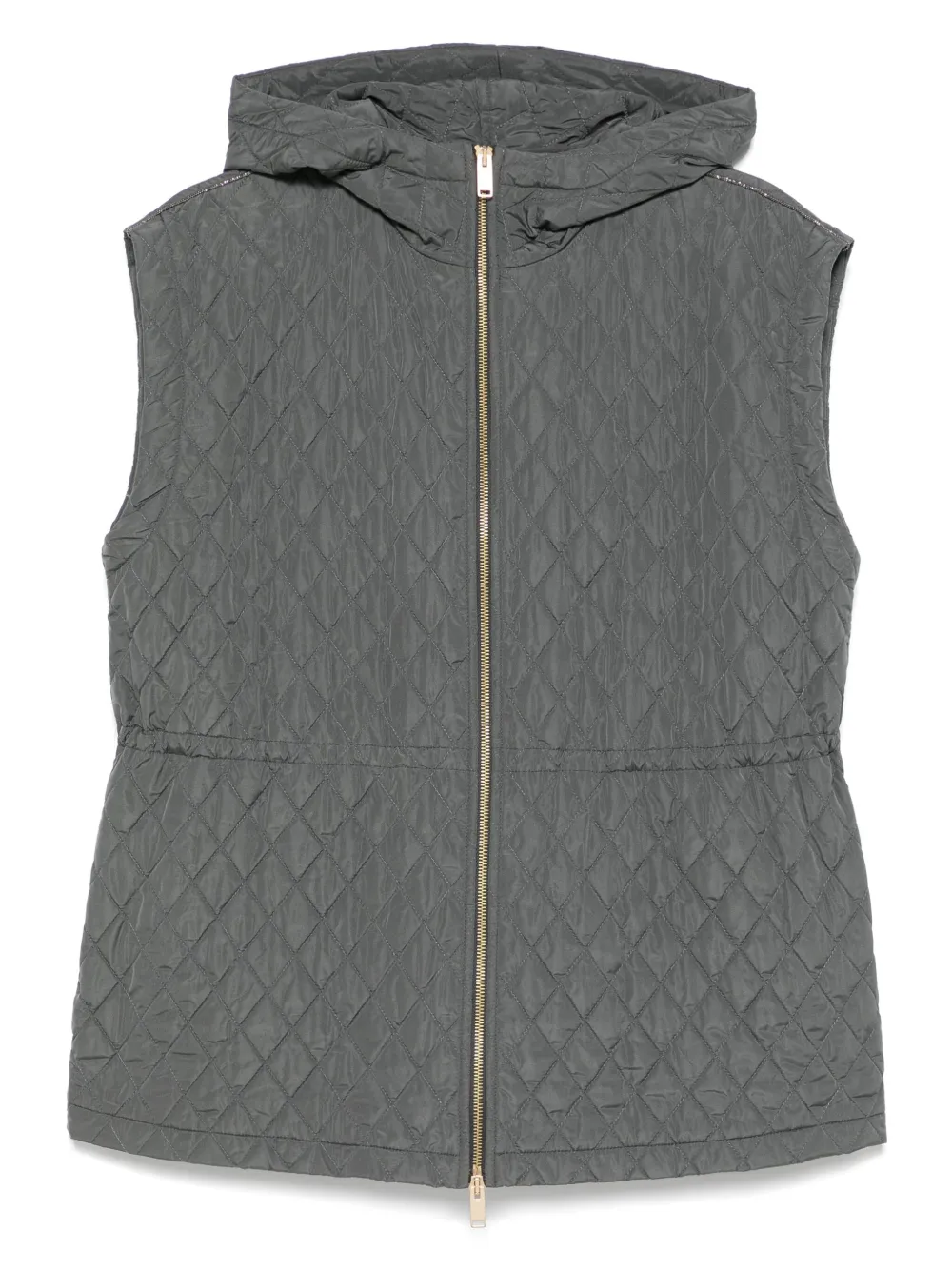 quilted gilet