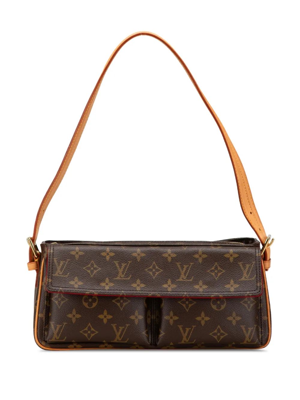 Pre-owned Louis Vuitton 2000-2025 Monogram Viva Cite Mm Shoulder Bag