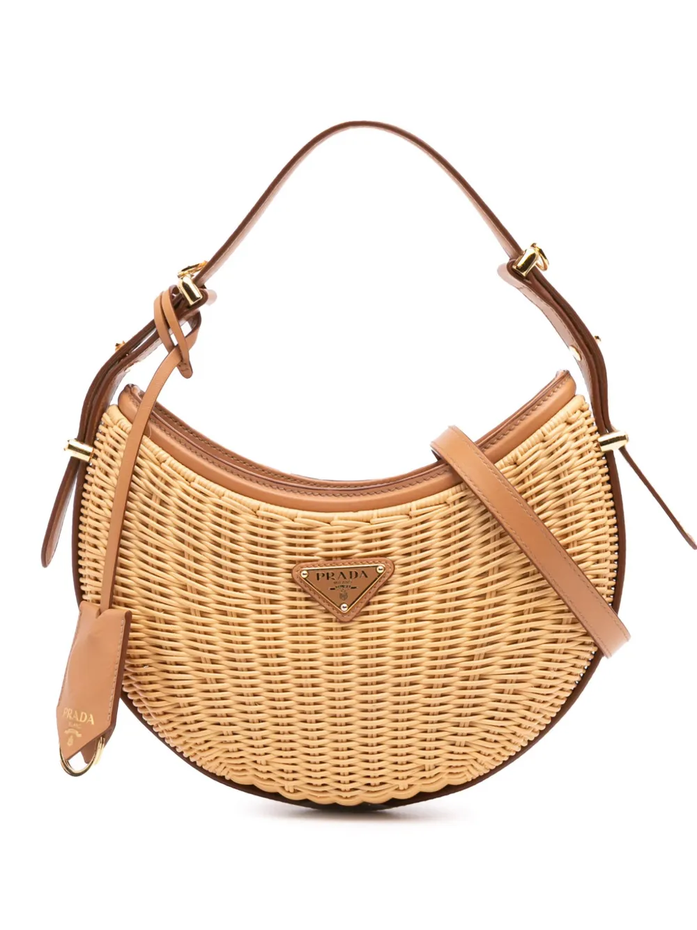 Prada Pre-Owned 2013-2024 Wicker Arque satchel | marrón | Image 1
