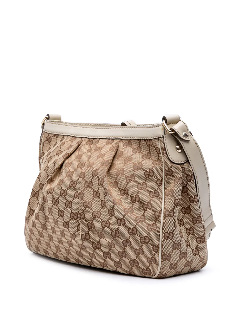 Pre-owned Gucci 2016-2024 Gg Canvas Sukey Crossbody Bag