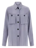 Ferragamo double-pocket shirt - Grey