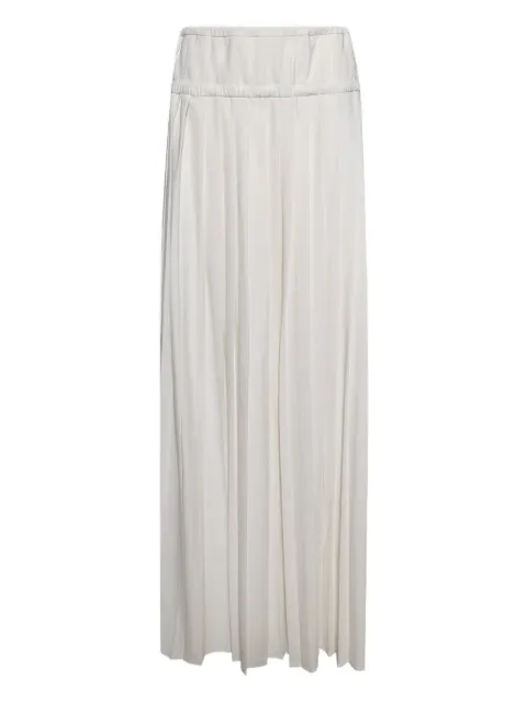 Ferragamo pleated midi skirt