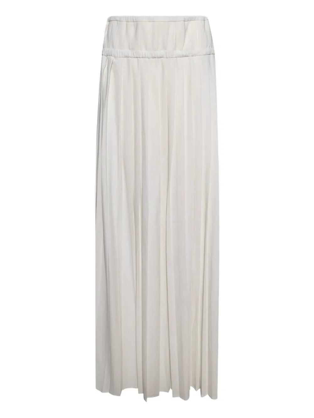 Ferragamo Midi-plooirok - Wit