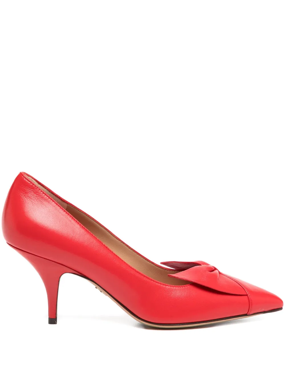 Ferragamo 70mm bow pumps | Red | Image 1