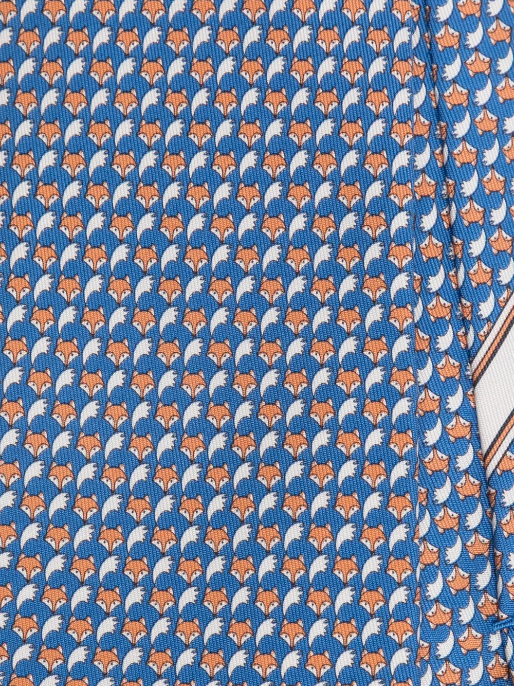 Ferragamo fox-print silk tie | Image 2