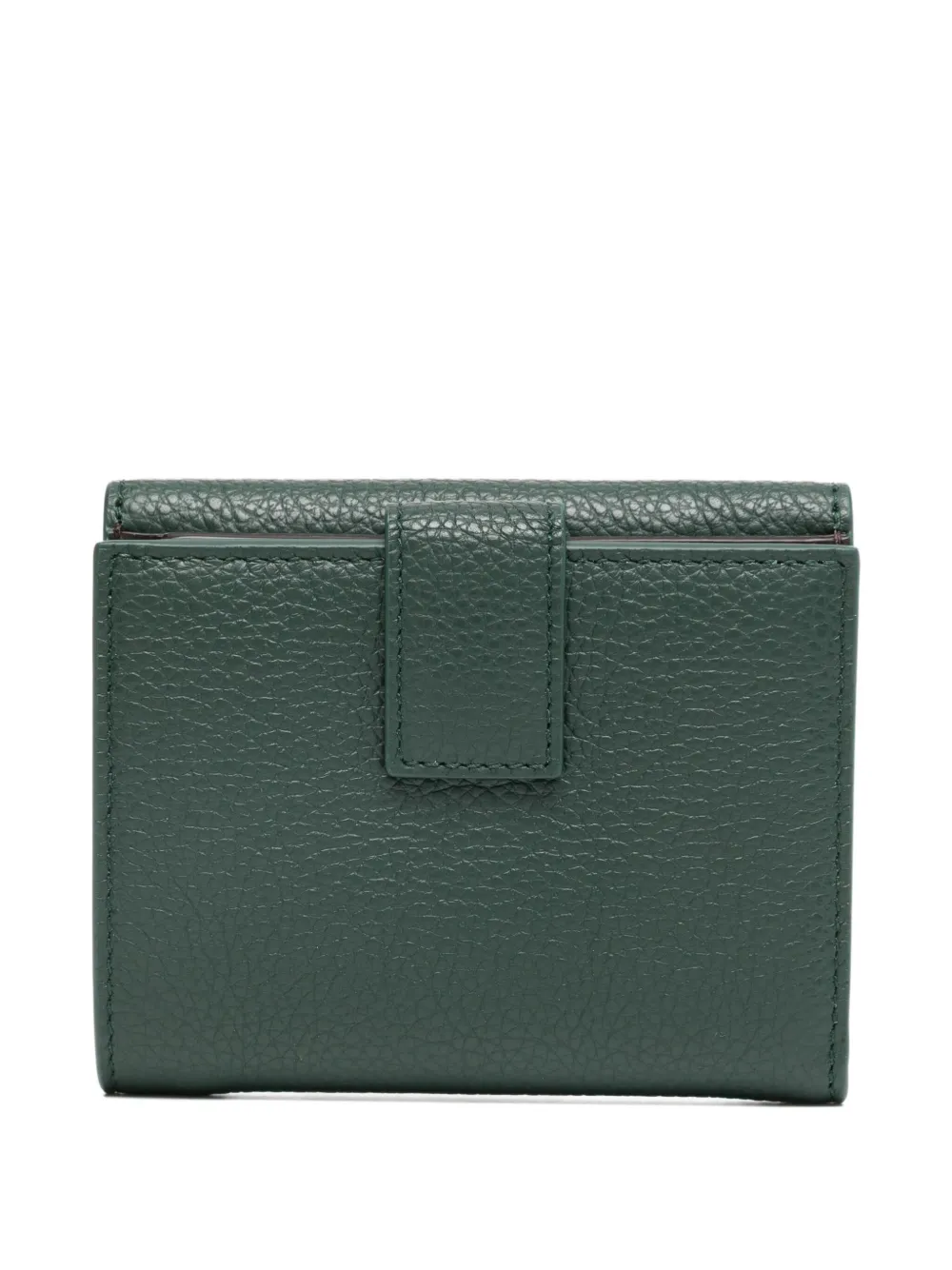 Ferragamo Gancini portemonnee Groen