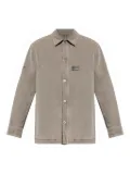 Ferragamo patch-pocket shirt - Grey