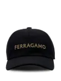Ferragamo logo-embroidered baseball cap - Black