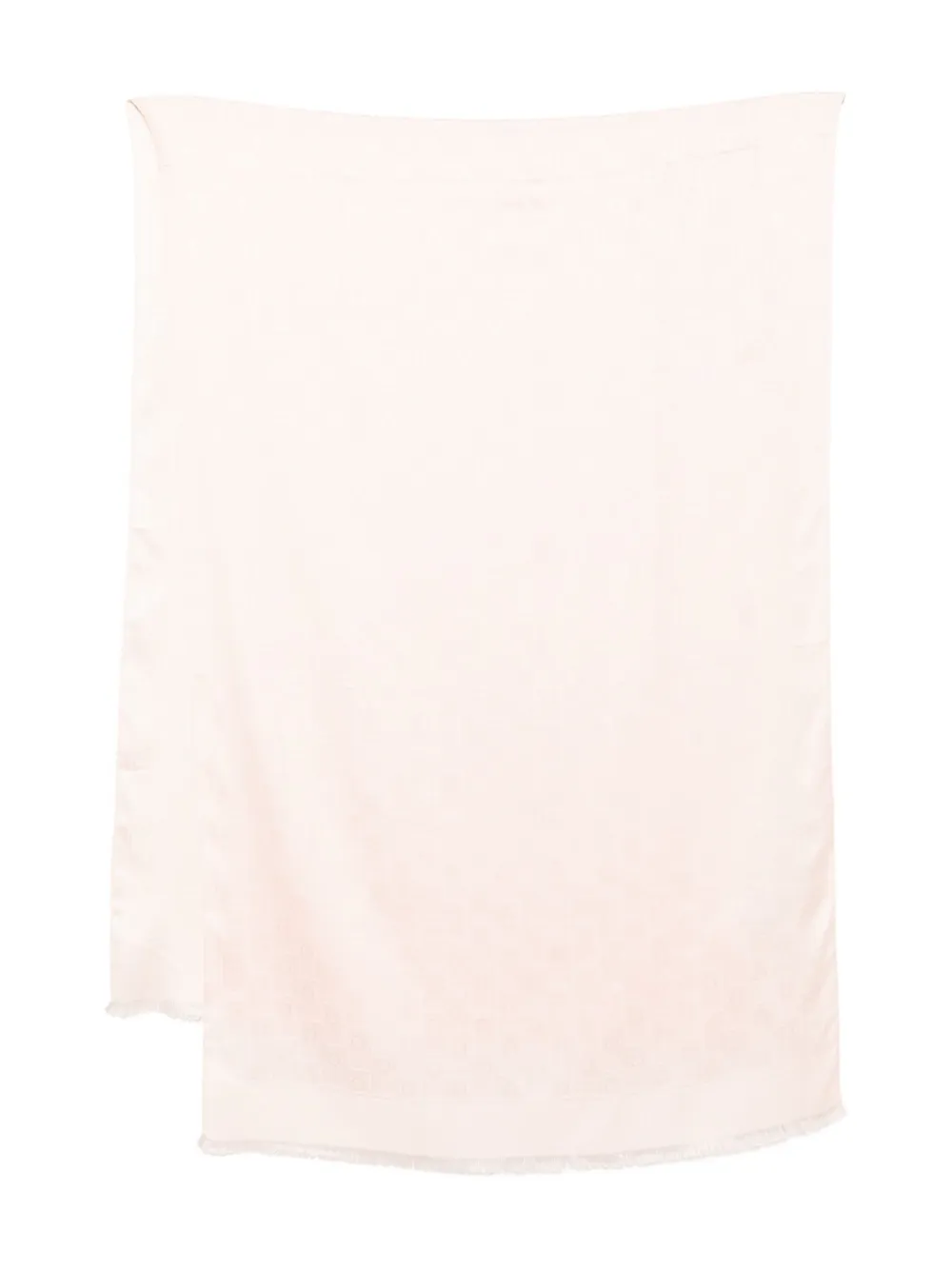 Ferragamo Sjaal met gancini patroon Roze