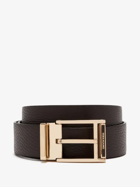 Ferragamo cinturón con hebilla del logo