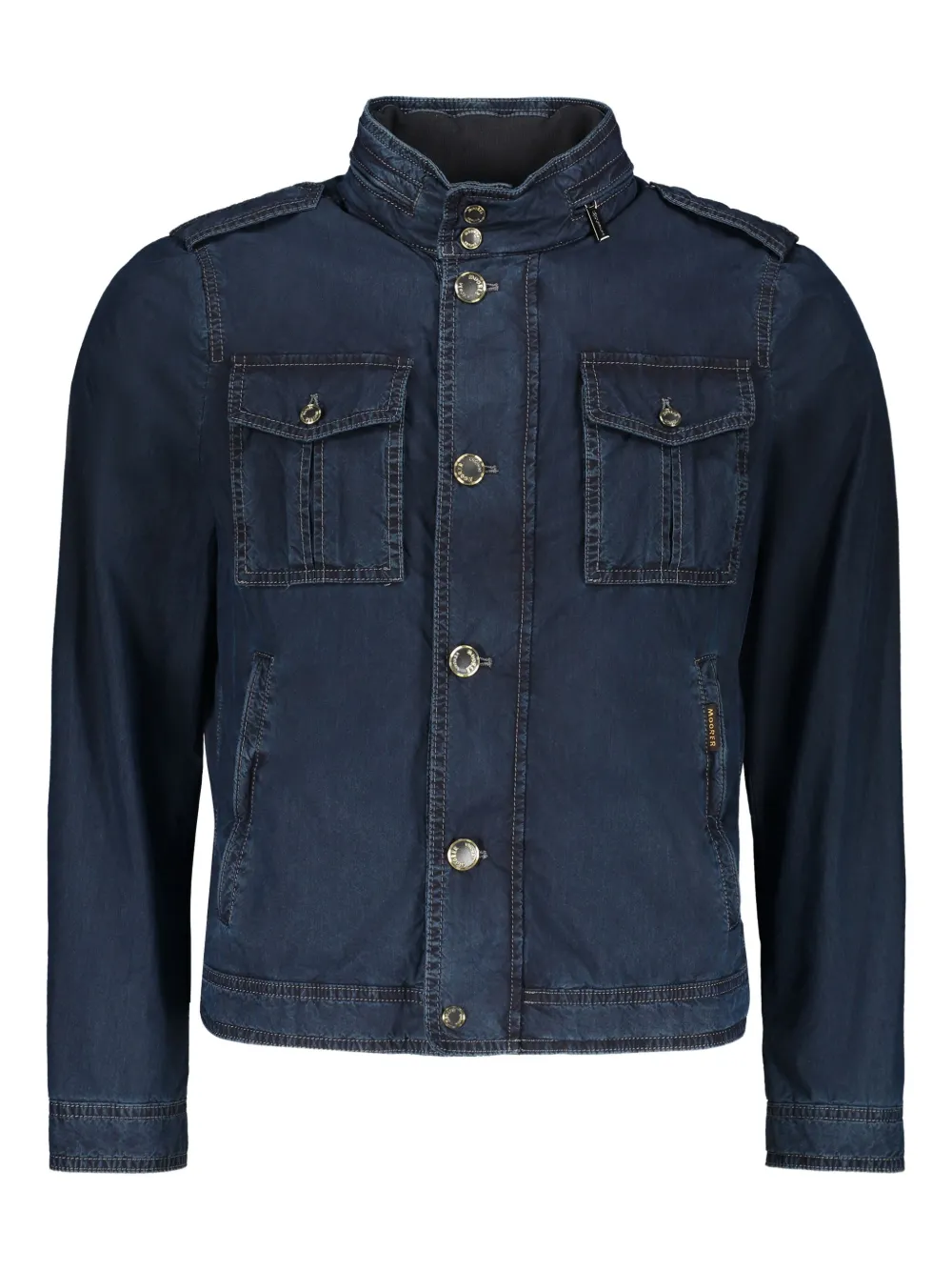 Moorer Quinto denim jacket | Blue | Image 1