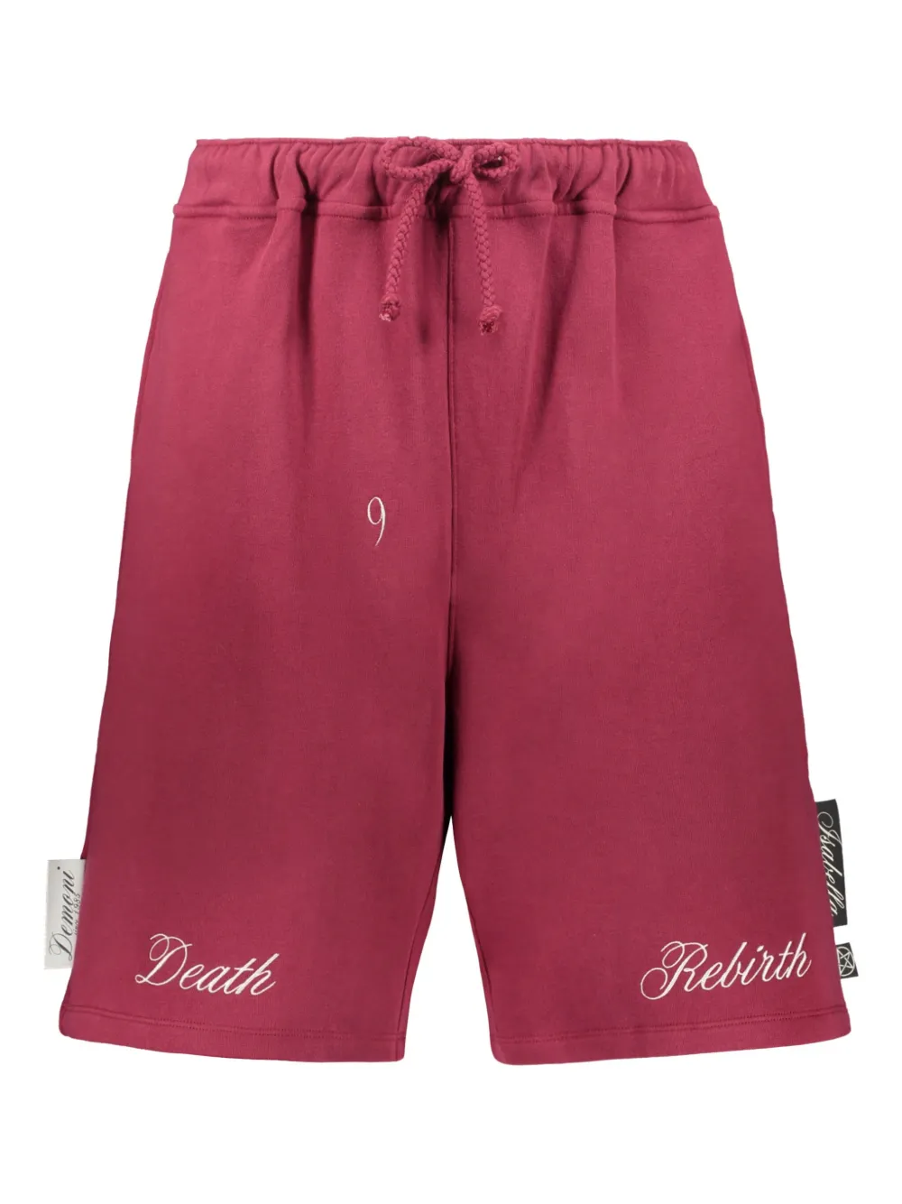 Isabella 1985 shorts deportivos de algodón | rojo | Image 1