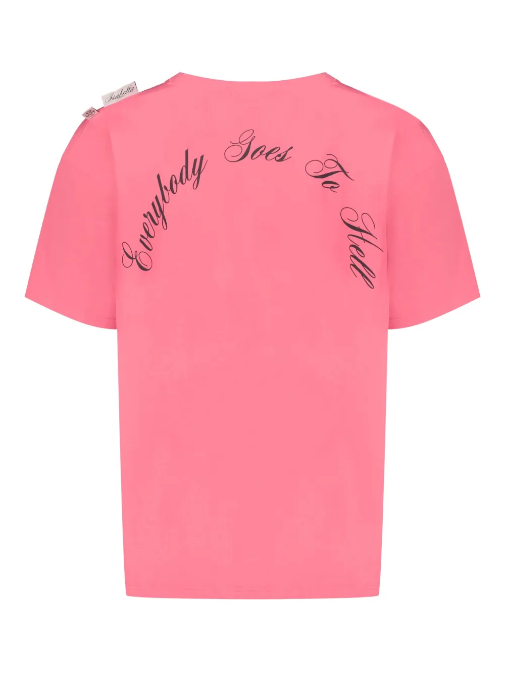 Isabella 1985 Katoenen T-shirt - Roze