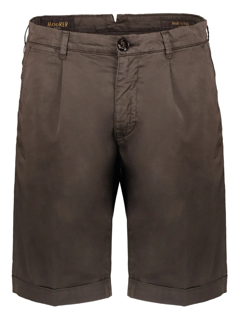 Moorer Alicudikel shorts - ブラウン Moorer Alicudikel shorts - ブラウン