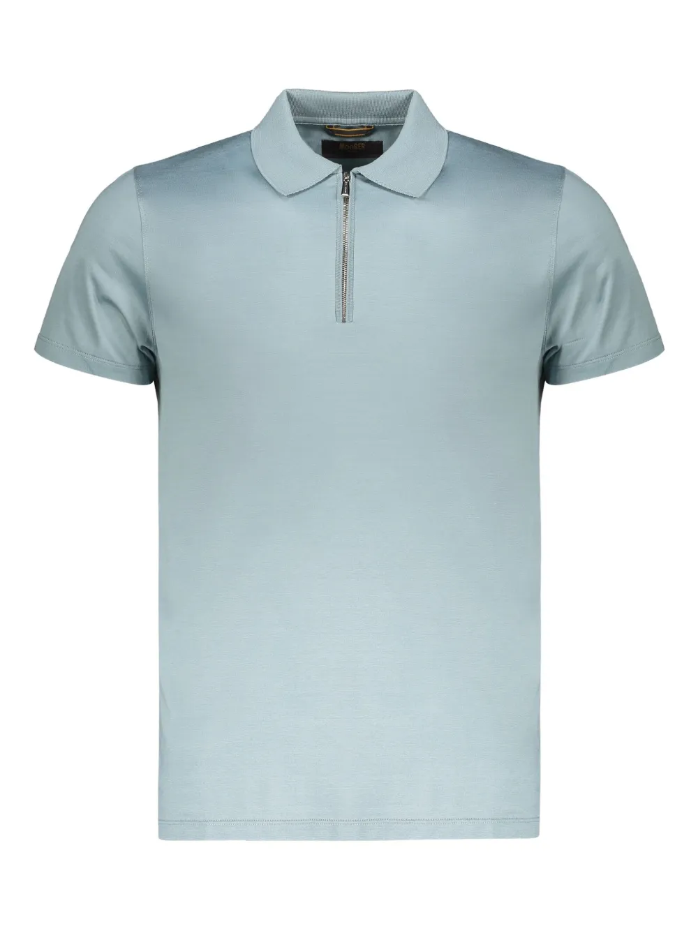 Moorer playera tipo polo Jericho de algodón | azul | Image 1