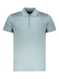 Moorer Jericho cotton polo shirt - Blue
