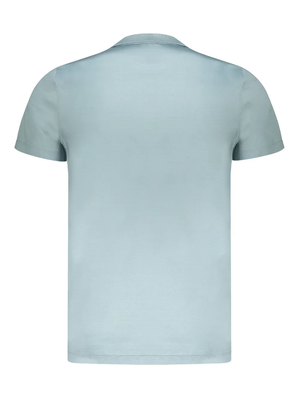 Moorer Jericho cotton polo shirt - Blauw