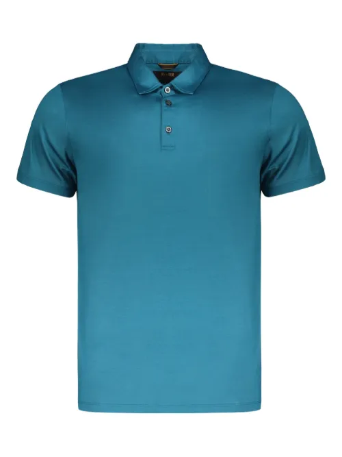 Moorer polo Pachino en coton - Bleu - Moorer - Modalova