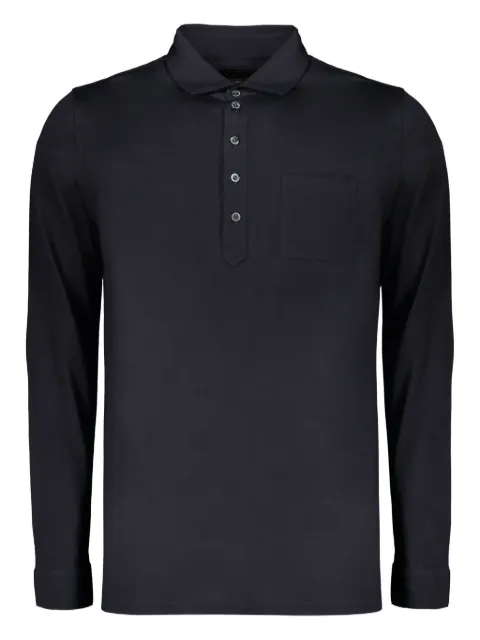 Moorer Pierre cotton polo shirt