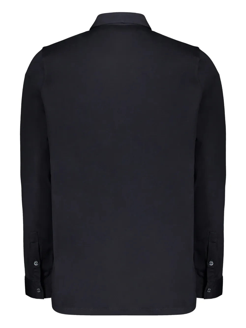 Moorer Pierre cotton polo shirt - Blauw