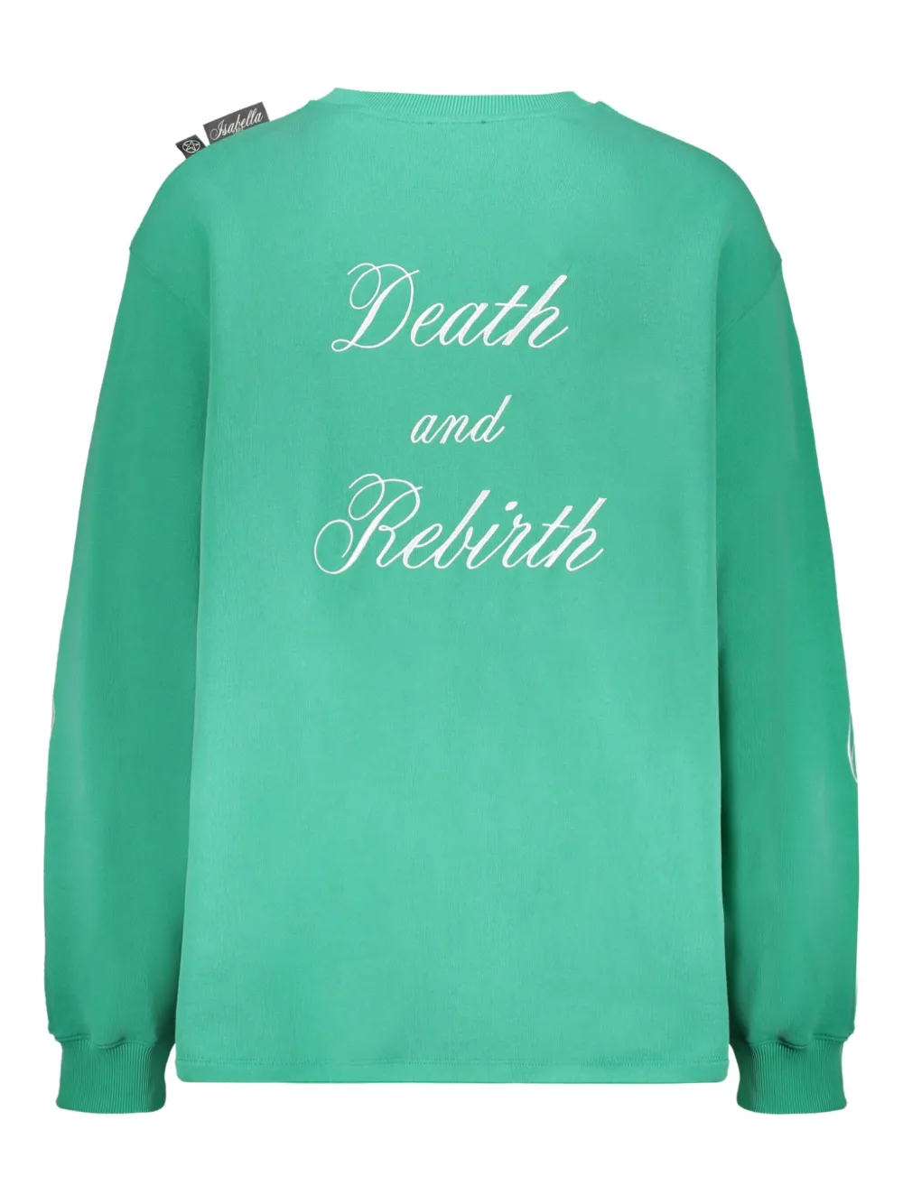 Isabella 1985 logo-embroidered sweatshirt - Groen