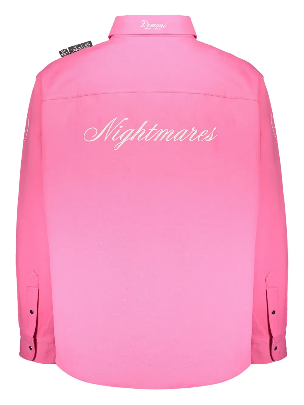 Isabella 1985 Overhemd van stretch katoen - Roze