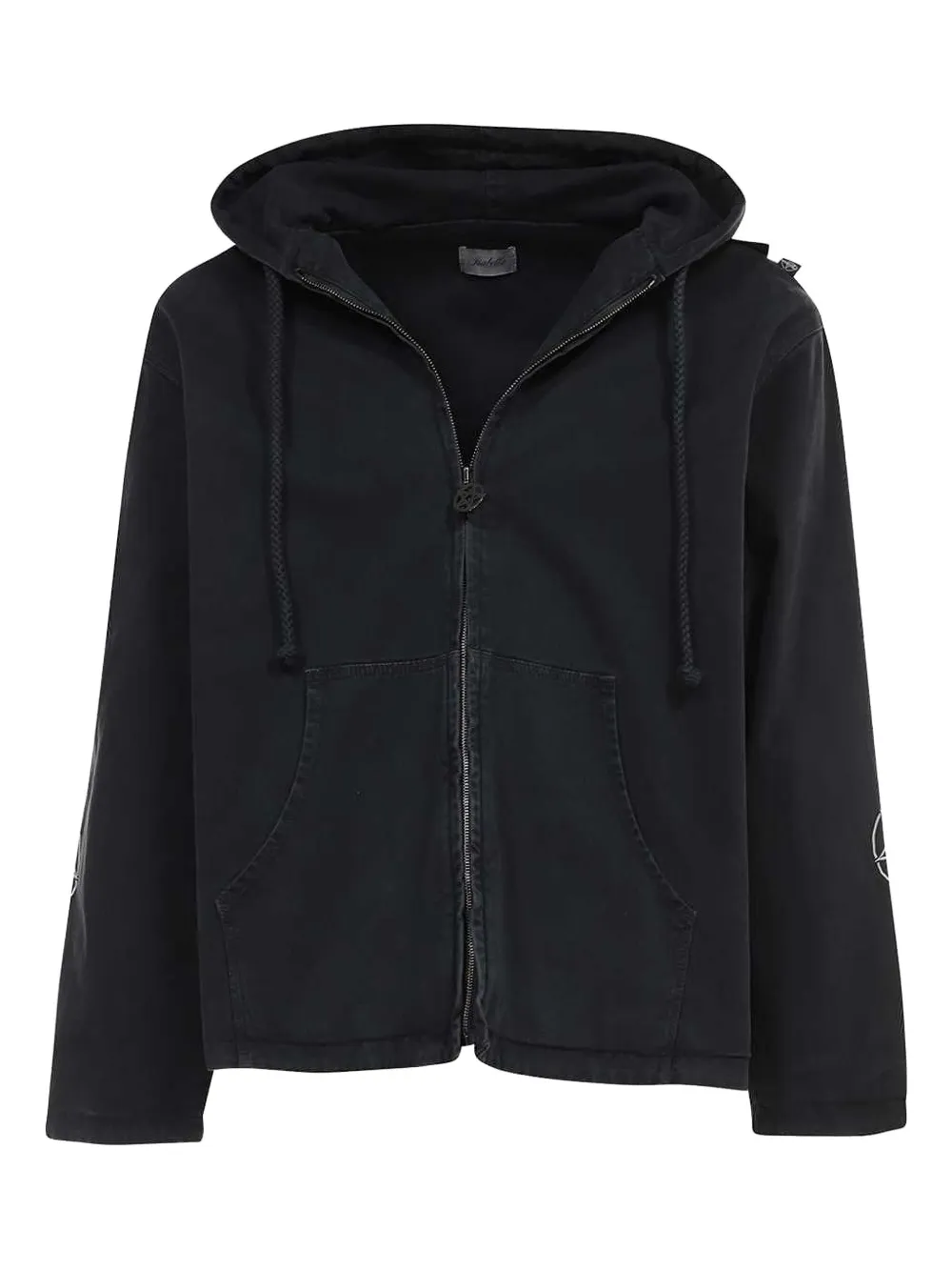 zip-up hoodie