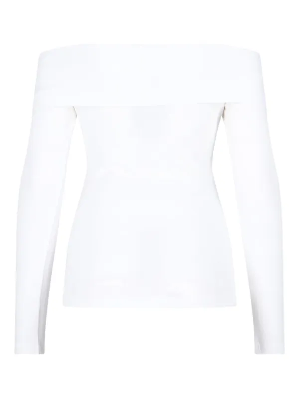 【ADIDAS】Off Shoulder Tee - White / KC8795 T-shirts adidas Off Shoulder Tee W 'White' (KC8795) | WSS