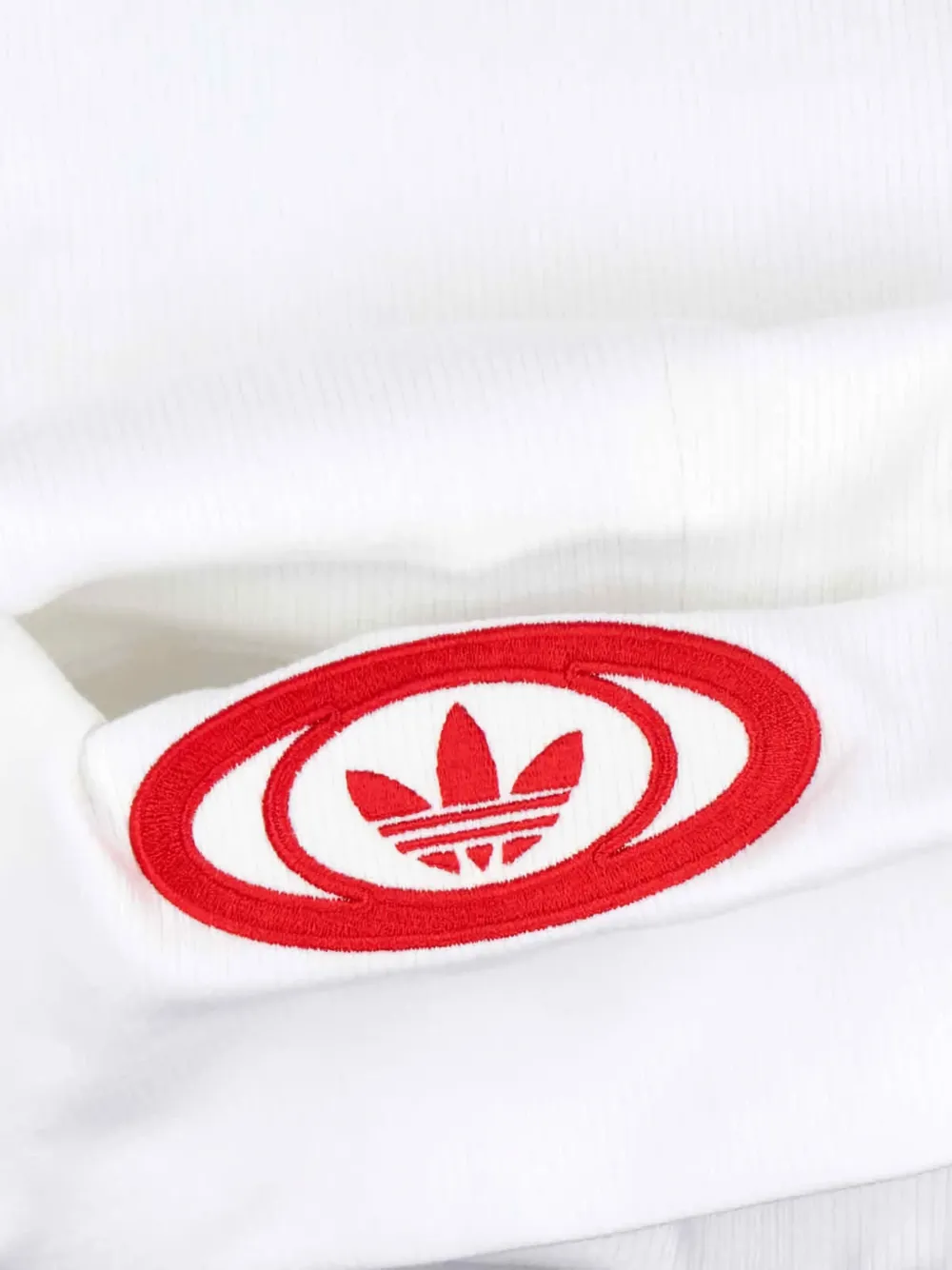 adidas Off-shoulder top Wit
