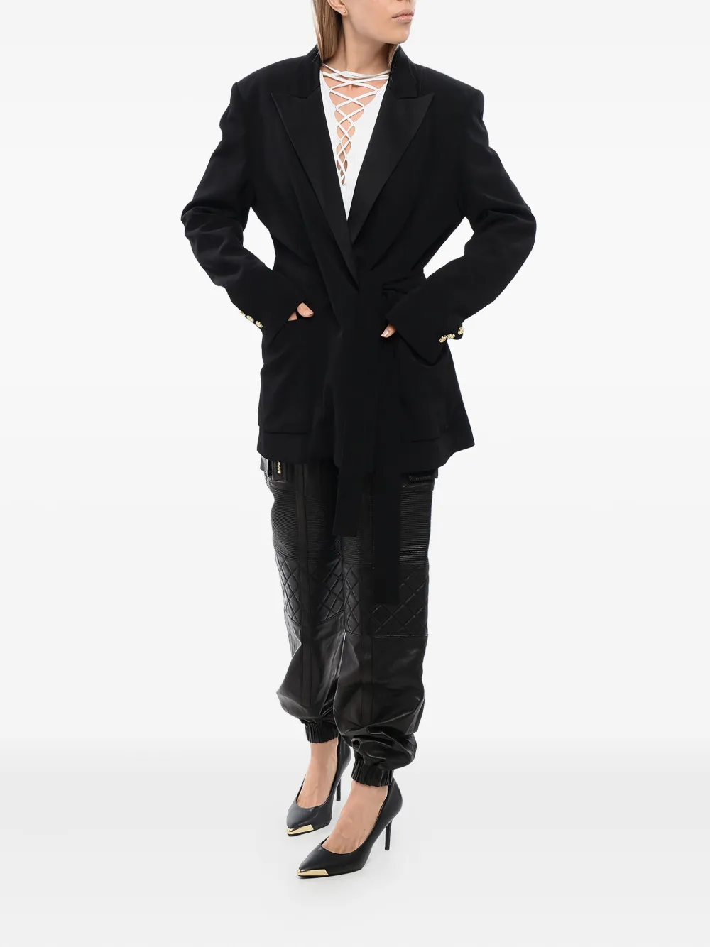 Balmain wrap blazer | Blazers | Image 2