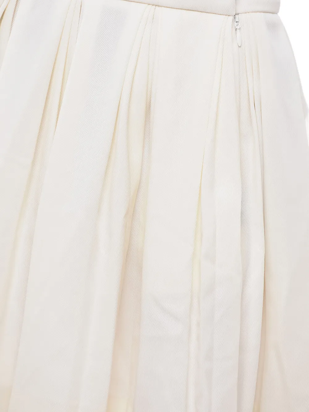 Balmain Mini-plooirok Wit