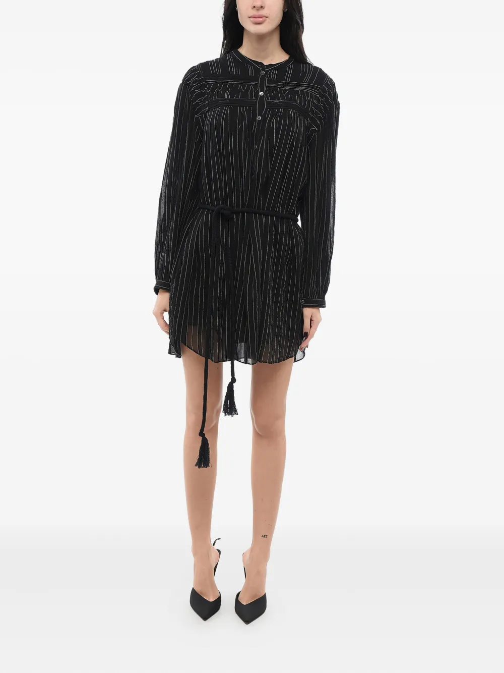 ISABEL MARANT Leozi mini-jurk Zwart