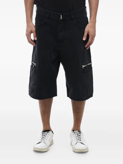 Givenchy denim cargo shorts