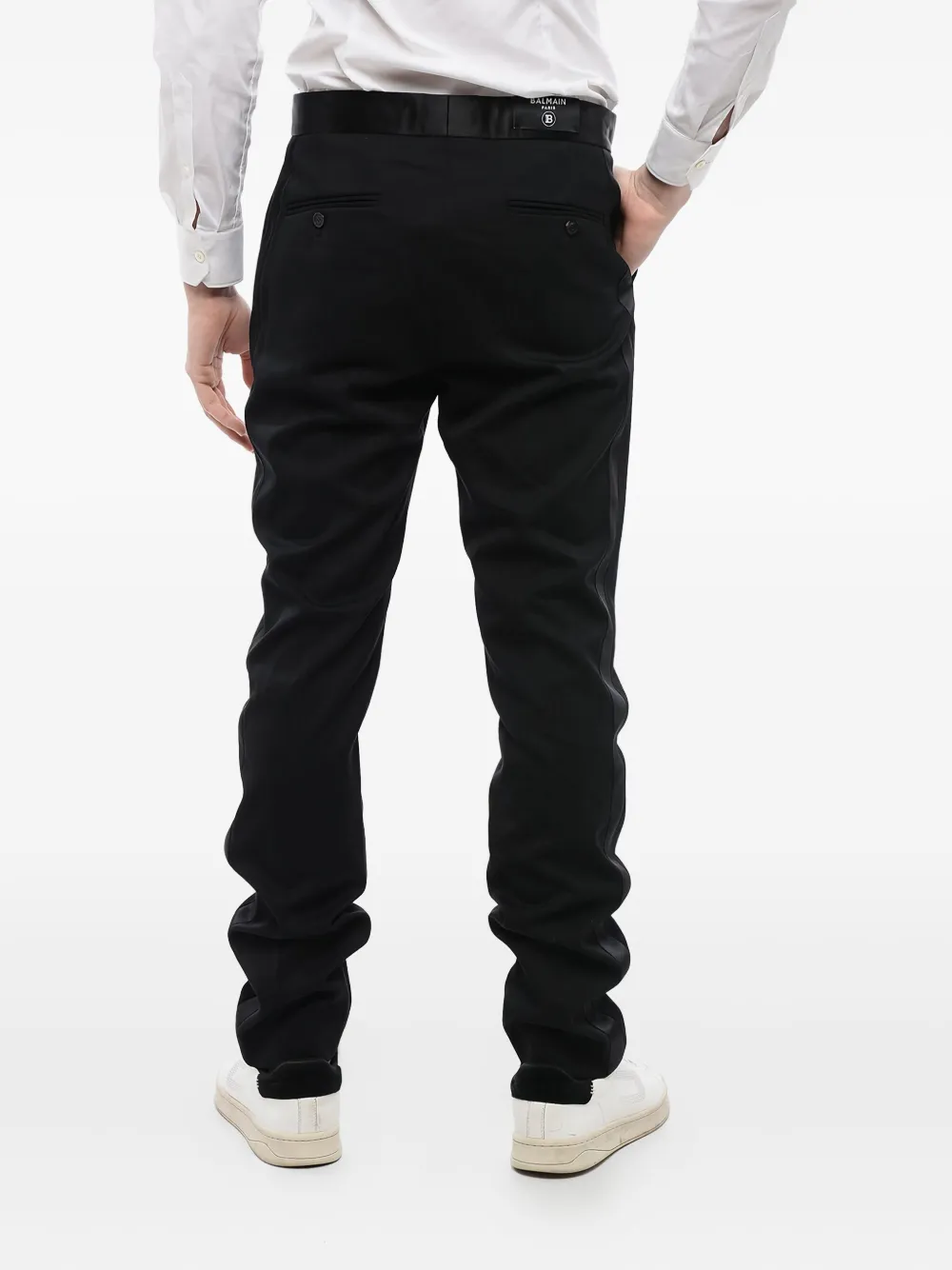 Balmain Wollen broek - Zwart